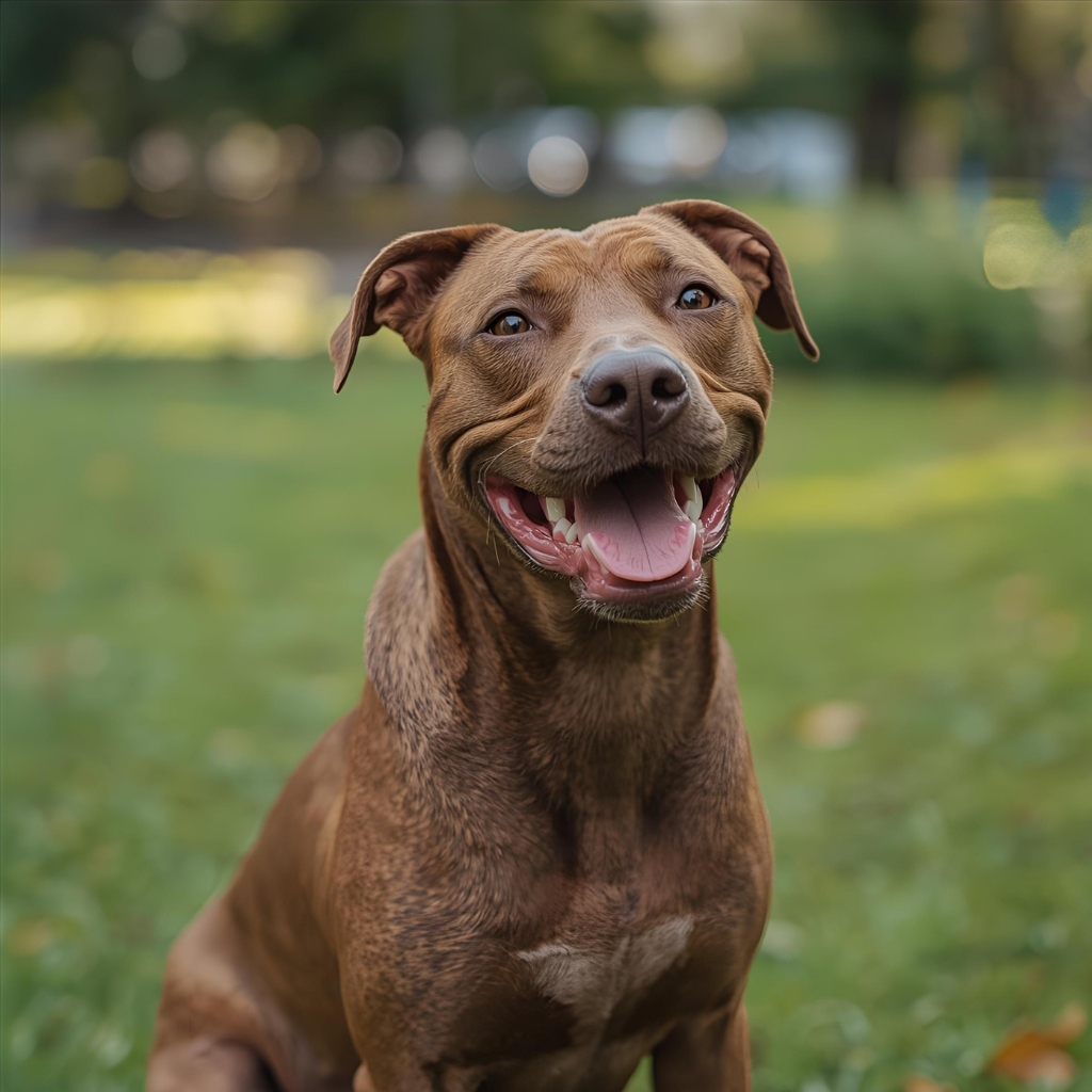 Happy dog with clear, healthy skin after monsoon rash and tick care